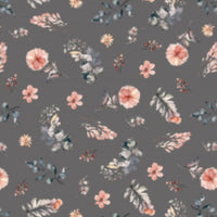 Avalana Jersey Flowers Grey