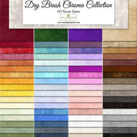 Dry Brush Chroma 2.5" Strips