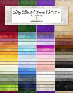 Dry Brush Chroma 2.5" Strips