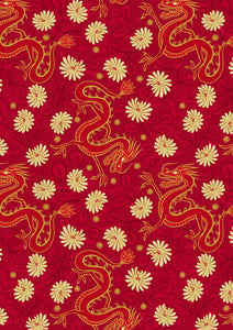 Year of the Dragon Red