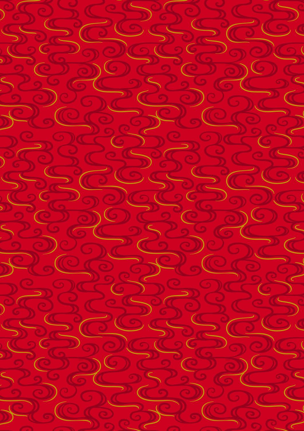 Year of the Dragon Swirl Red