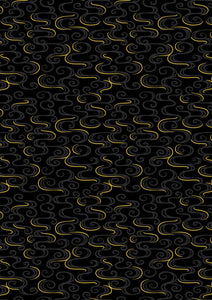 Year of the Dragon Swirl Black