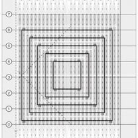 Creative Grids Stripology - Quarters Mini Quilt Ruler
