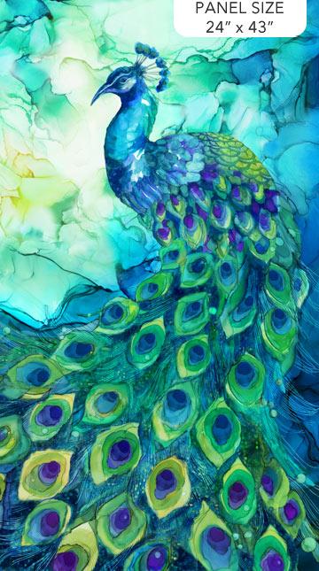Allure Peacock Panel #210