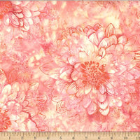 Bali Batik Dahlia Apricot