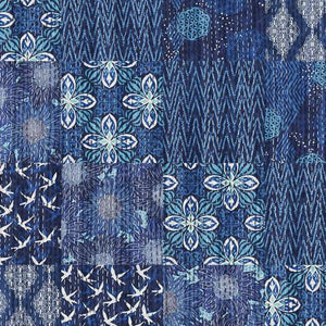 Kantha Cloth-Enchated Indigo