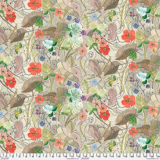 Exotic Garden Palace  Peppercorn Parchment