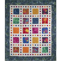 Flower Power Shop Quilt -66x78