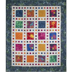 Flower Power Shop Quilt -66x78
