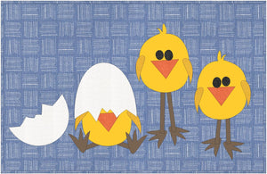 Get Chickie with It Canvas Rug Pattern