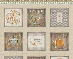 Hello Fall Panel by Jessica Flick