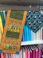 Beginning Quilting - Reversible Table Runner w/Rebecca D.  - October 27, November 2, 9 &16, 2026, 5:30pm - 8:00pm RALEIGH
