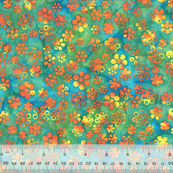 JDJ -Tropical Ditsy Daisy Dazzle `