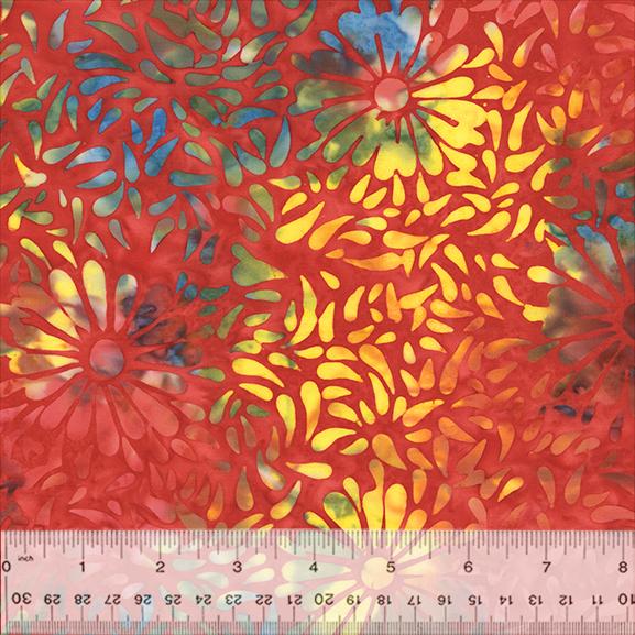 JDJ - Tropical Daisy Petals Red