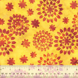 JDJ - Tropical Mum Burst Yellow