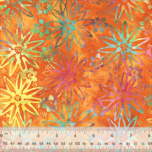 JDJ - Tropical Star Flower Orange