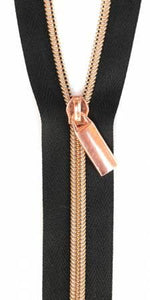 Zippers BTY Rose Gold