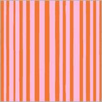 Kaleidoscope Mini Stripe  Posy/Pumpkin
