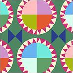 Kaleidoscope Rainbow Cake  Agave