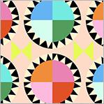 Kaleidoscope Rainbow Cake  Blush