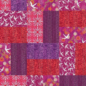 Kantha Cloth-Charmed Pomegranate