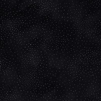 Laurel Burch Basic Dot - Black Silver Metallic