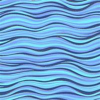 Laurel Burch Basic Wave - Dk Blue Metallic
