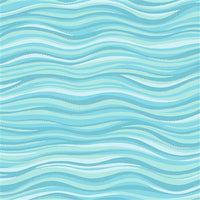 Laurel Burch Basic Wave -  Lt Aqua Silver Metallic