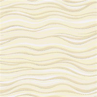 Laurel Burch Basic Wave - Lt Cream Silver Metallic