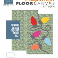 Light It Up! Floor Canvas Rug Pattern - Digital Download