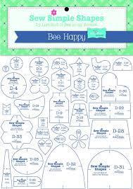 Lori Holt Bee Happy Template-33 pcs