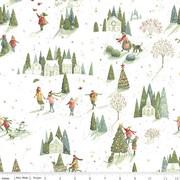 Magical Winterland Scene Snow