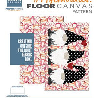 My Gnomies Floor Canvas Rug Pa ttern - digital Download