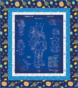 NASA Spacesuit Panel Quilt Boxed Kit