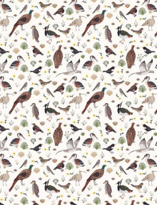 Nature Trail Birds Creme by Boccaccini Meadows