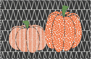 Oh My Gourd! Floor Canvas Rug Pattern
