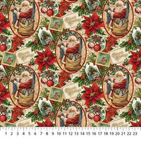 Old Time Xmas-Nostalgic Santa