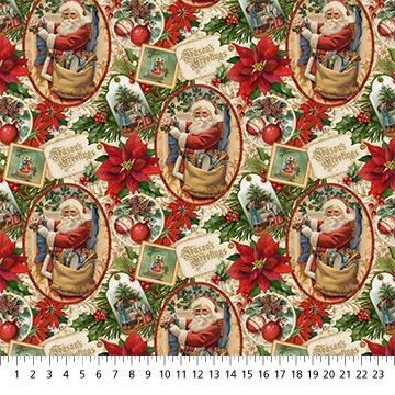 Old Time Xmas-Nostalgic Santa