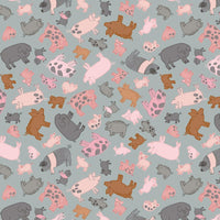 Piggy Tales-Piggies in Grey