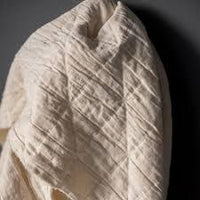 Quilted Jacquard Natural