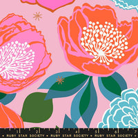 RS Stay Gold-Flower Metallic  -pink