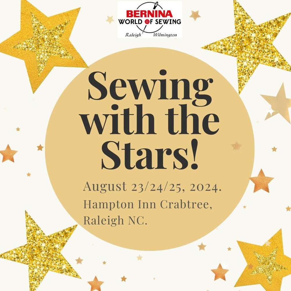 Sewing With The Stars , August 23-25 Amanda Murphy, Sylvain Bergeron, Connie Fanders, Pam Mahshie