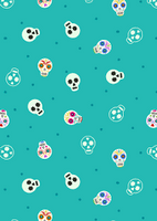 Sugar Skulls-Glow in the Dark