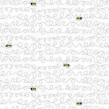 Sunnybee-Buzzin Bee-White