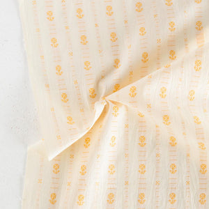Swedish Holiday Hilde Floral  Goldenrod
