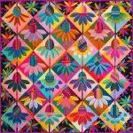 Echinacea Quilt Kit  featuring AM Loves Hue