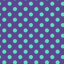 Tula Pink-Pom Poms Iris