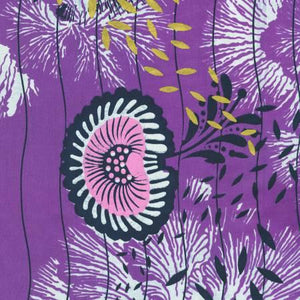 Uniwax Prints from Ivory Coast Purple