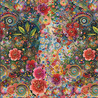 Whimsical Flower Garden 108''