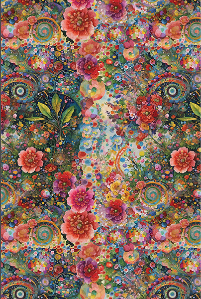 Whimsical Flower Garden 108''
